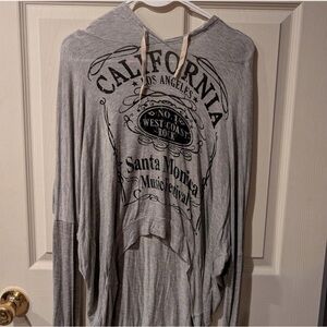 Santa Monica hooded top